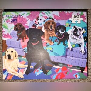 Dog Puzzle - Colorful Canine Design